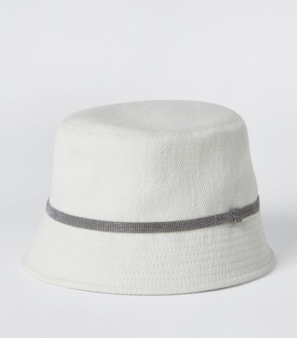 Brunello Cucinelli Brunello Cucinelli Cotton-Linen Bucket Hat