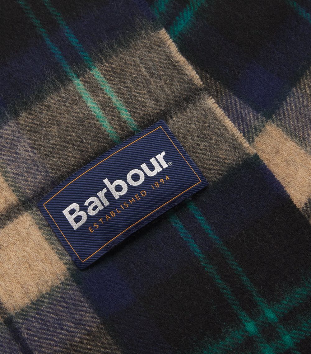 Barbour Barbour Wool-Cashmere Tartan Scarf