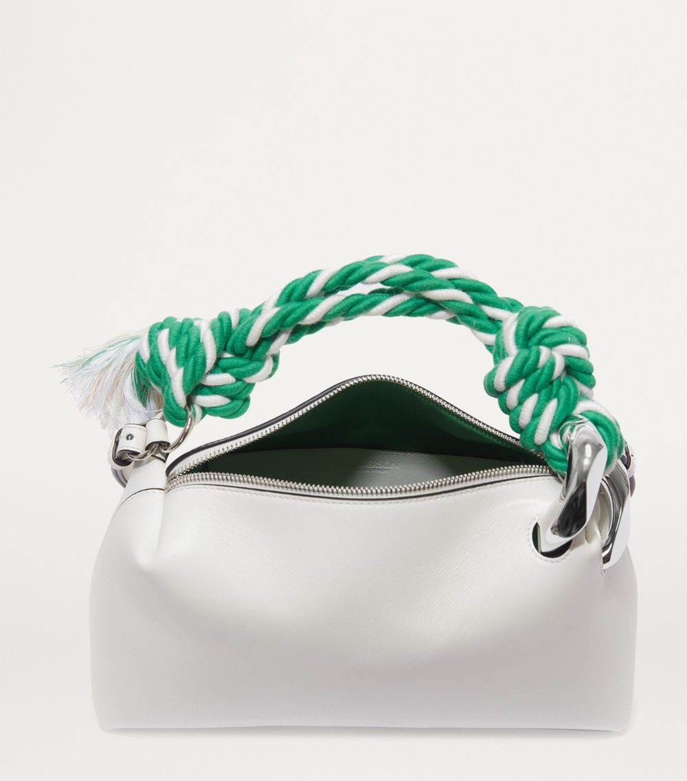 Jw Anderson Jw Anderson Leather Braided Corner Top-Handle Bag