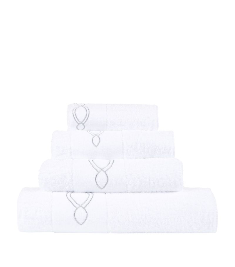 Abyss & Habidecor Abyss & Habidecor Décor Silver Trim Bath Towel (70Cm X 140Cm)