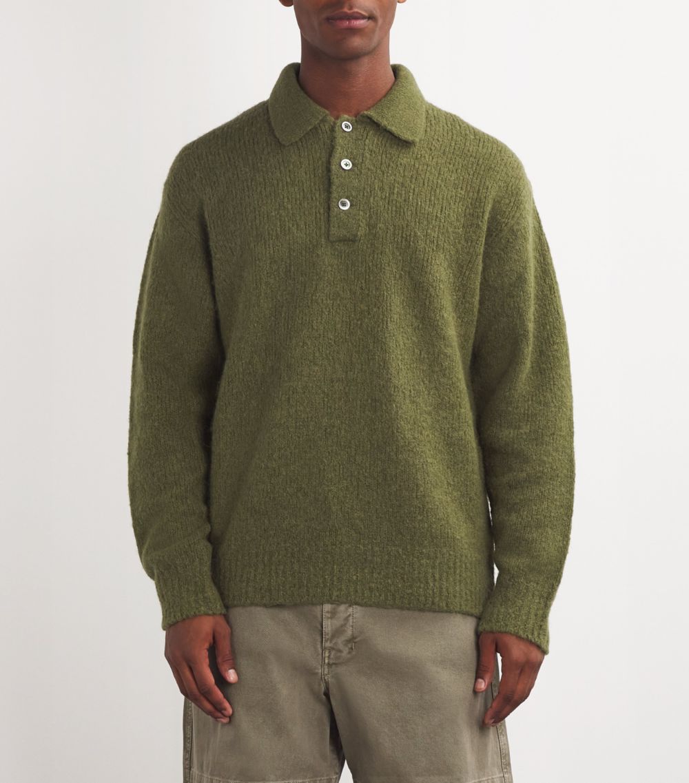 Norse Projects Norse Projects Alpaca-Blend Rasmus Polo Shirt