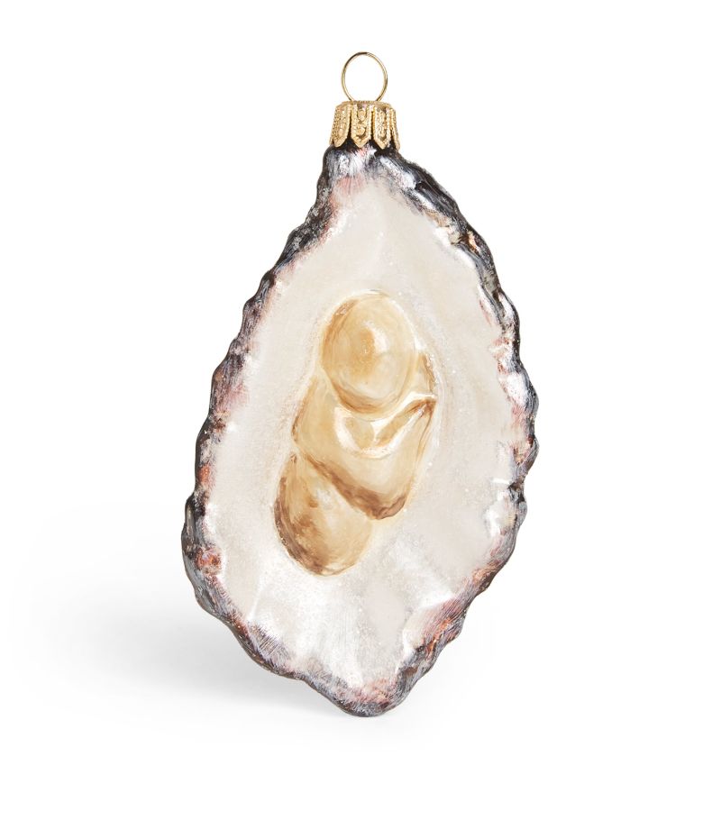 Harrods Harrods Glass Oyster Ornament