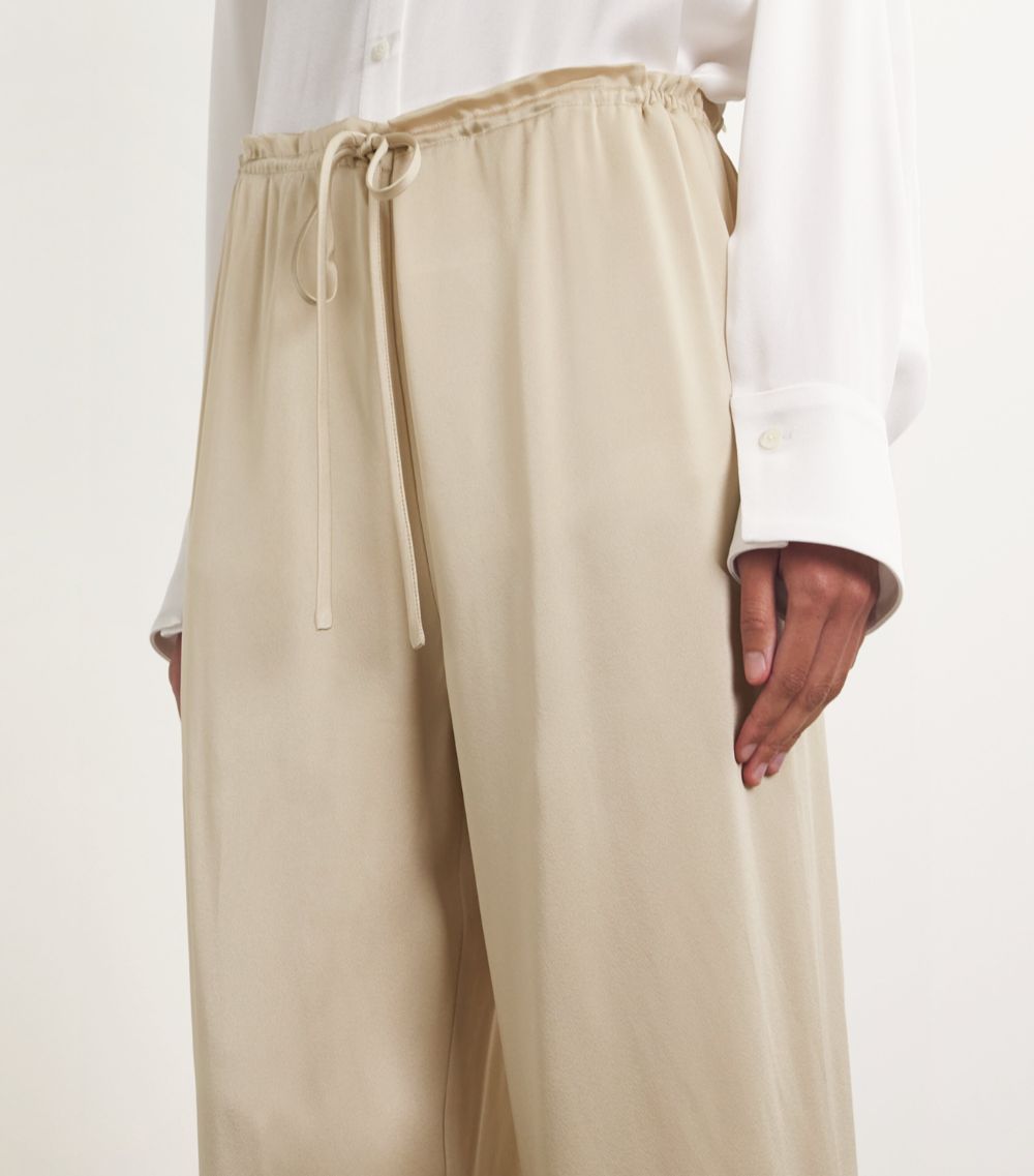 Lapointe Lapointe Satin Drawstring Trousers