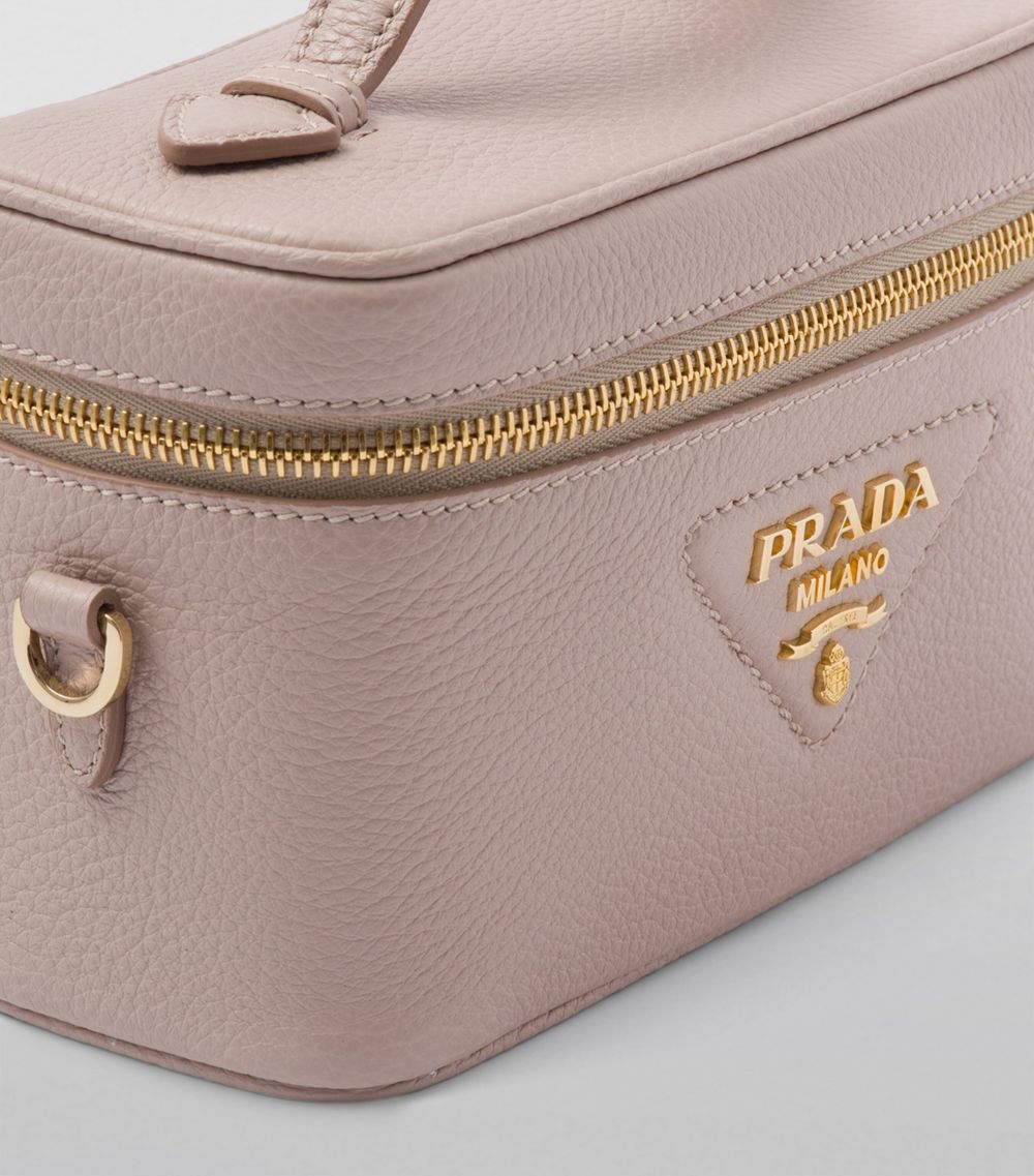 Prada Prada Leather Mini Vanity Bag