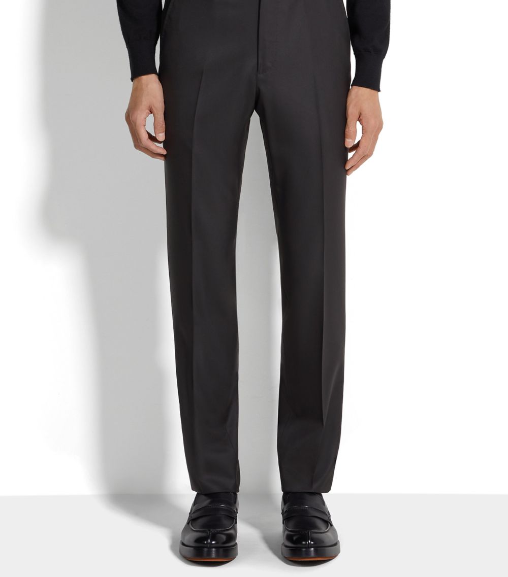 zegna Zegna 15Milmil15 Wool Trousers