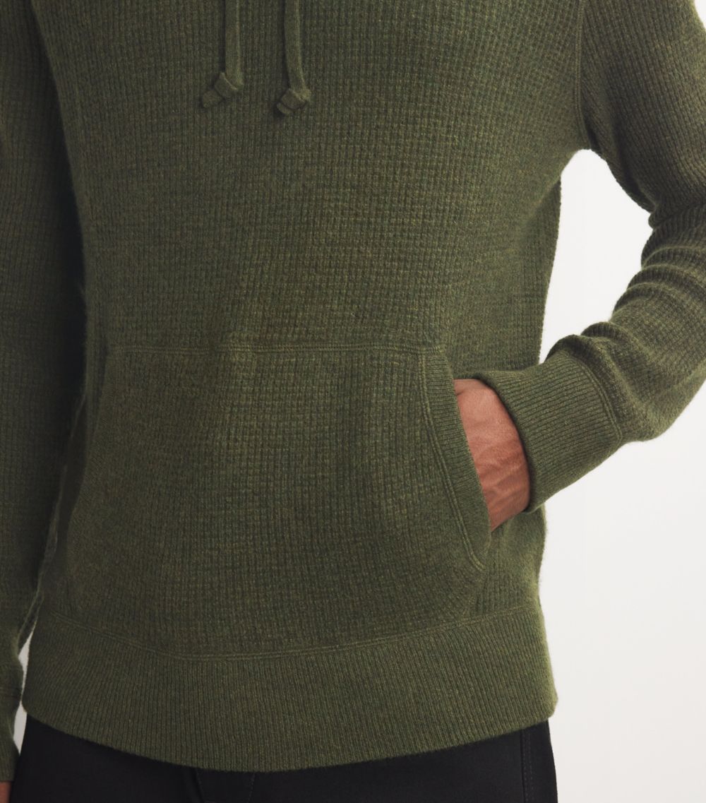 Polo Ralph Lauren Polo Ralph Lauren Cashmere Waffle-Knit Hoodie