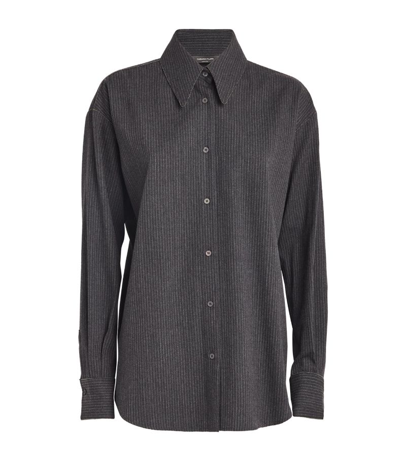 Fabiana Filippi Fabiana Filippi Merino Wool Embellished Shirt