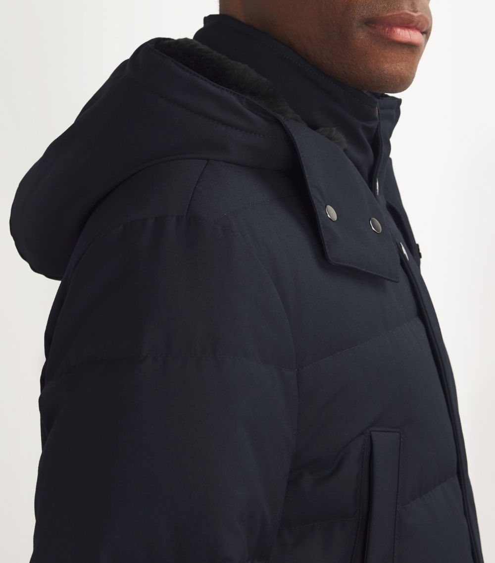 Canali Canali Down-Filled Parka Coat