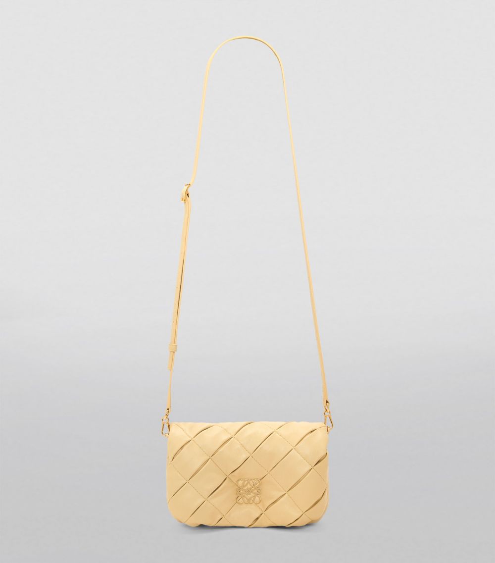 Loewe LOEWE Goya Pleated Puffer Shoulder Bag