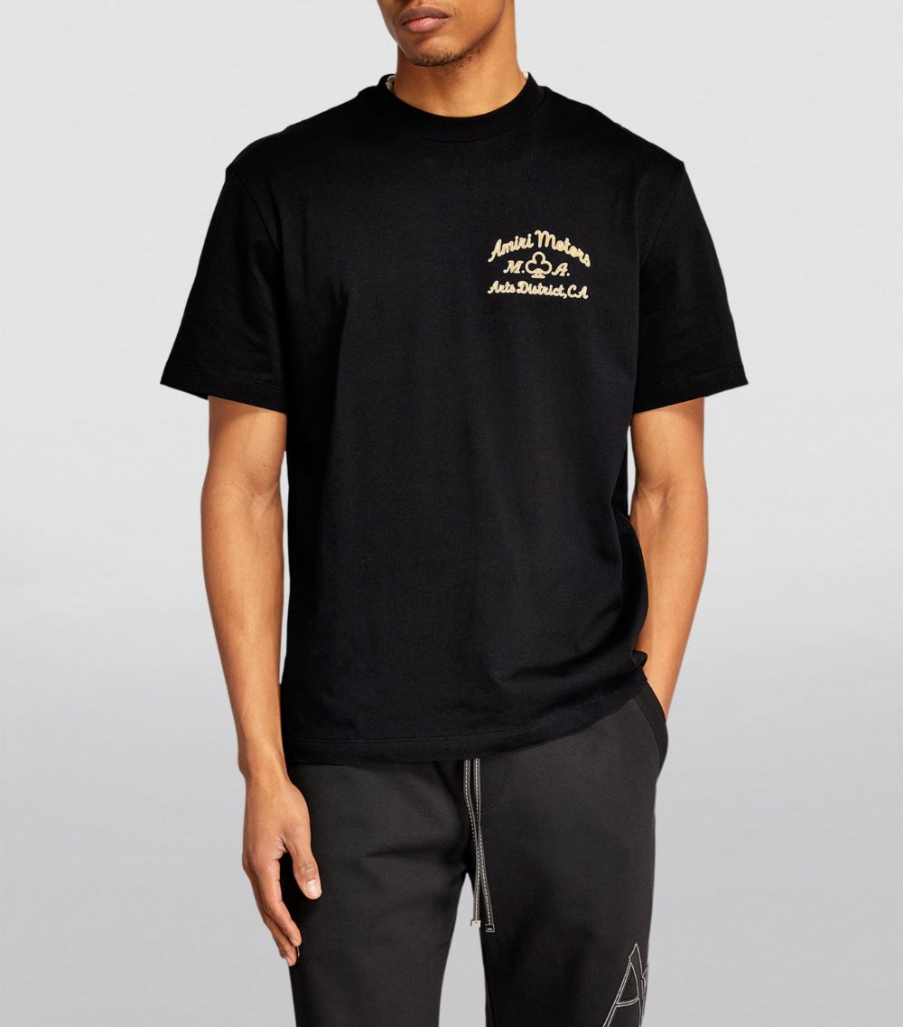 Amiri Amiri Cotton Motors T-Shirt