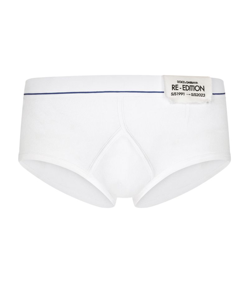 Dolce & Gabbana Dolce & Gabbana Re-Edition Cotton Y-Front Briefs