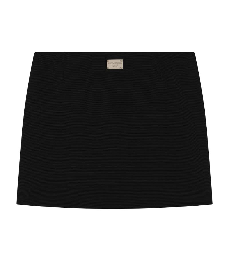 Dolce & Gabbana Dolce & Gabbana Kids Logo Plaque Mini Skirt (2-6 Years)