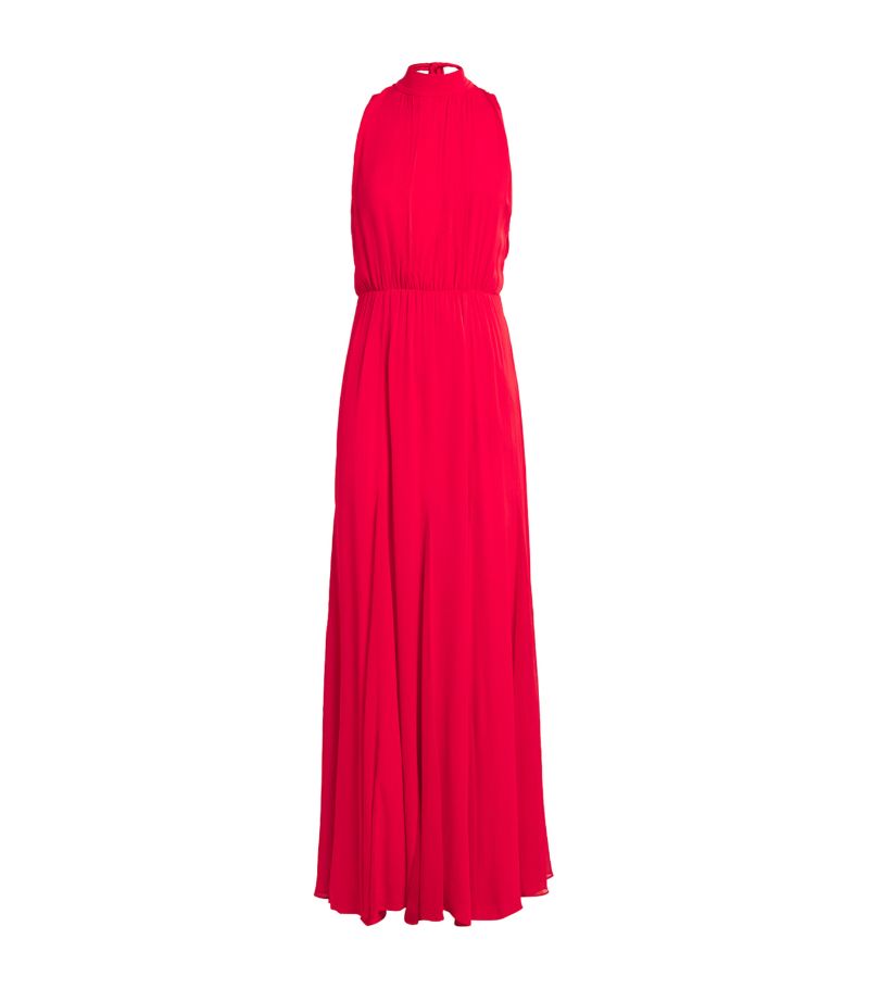 Alice + Olivia Alice + Olivia Dita Cowl-Back Maxi Dress