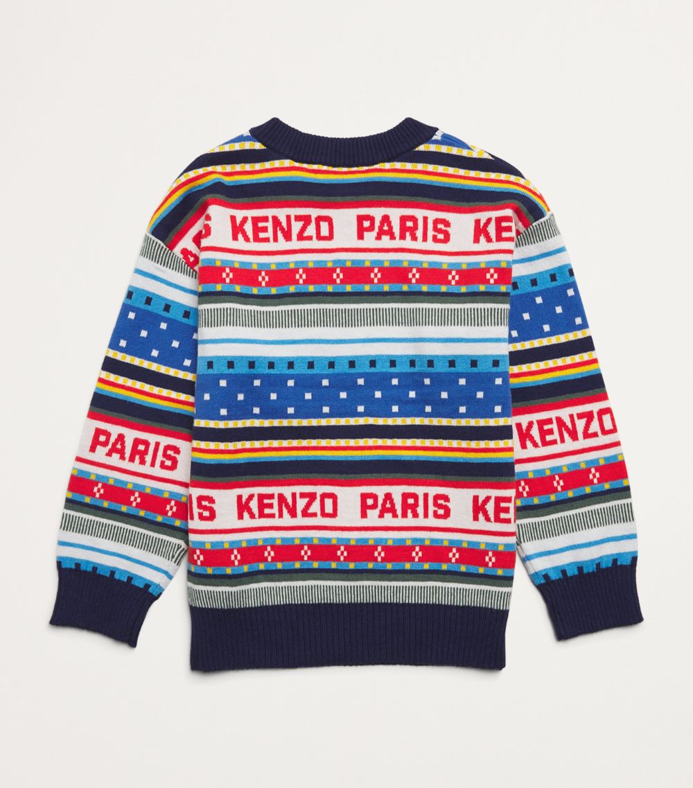 Kenzo Kids Kenzo Kids Cotton-Blend Sweater (2-14 Years)