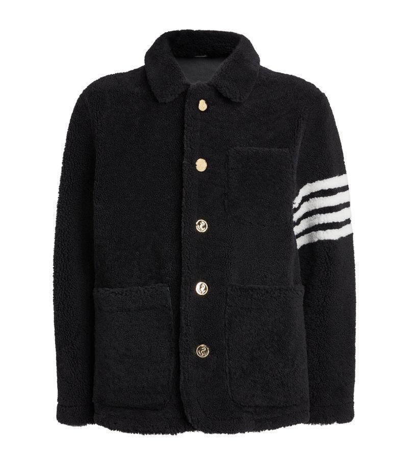 Thom Browne Thom Browne Shearling 4-Bar Jacket