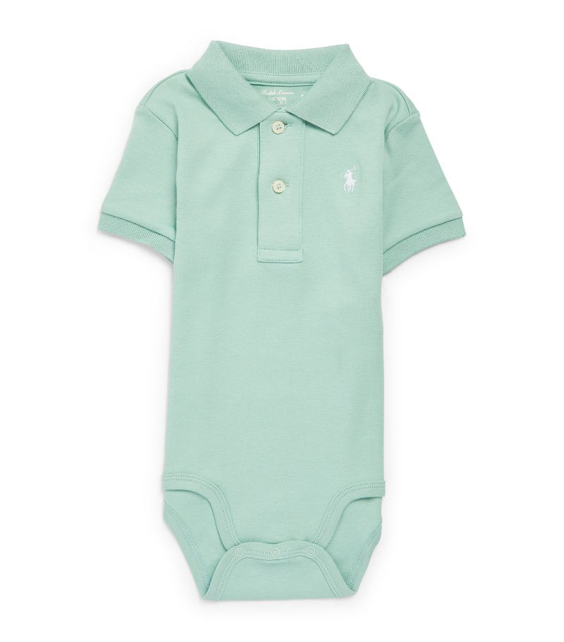 Ralph Lauren Kids Ralph Lauren Kids Cotton Polo Pony Bodysuit (3-24 Months)