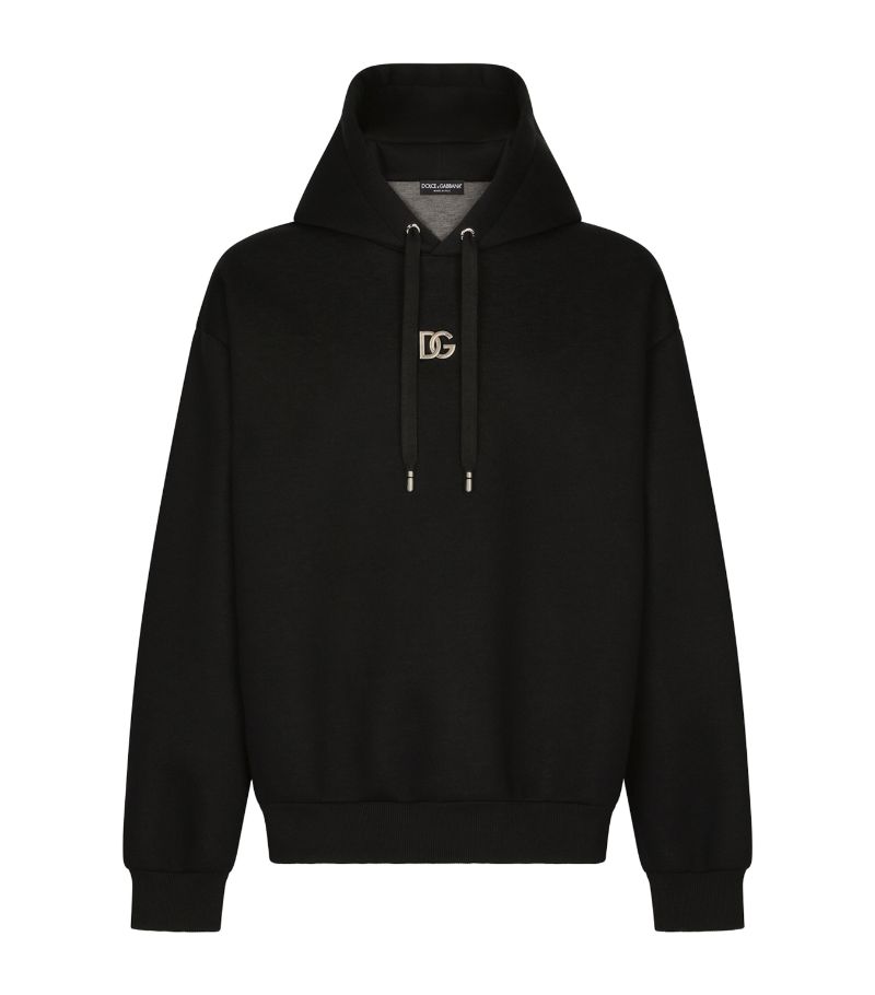 Dolce & Gabbana Dolce & Gabbana Embroidered Dg Millennials Hoodie