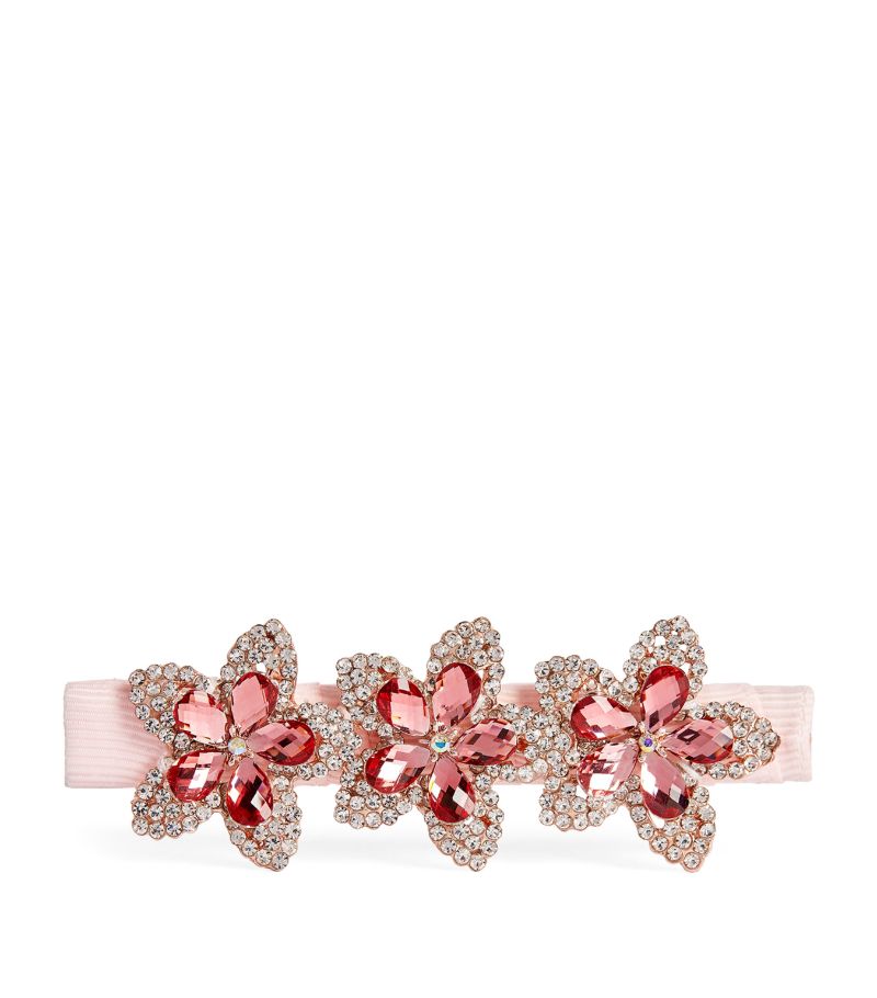 David Charles David Charles Embellished Flowers Hair Clip