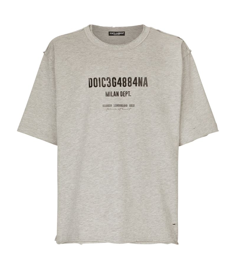 Dolce & Gabbana Dolce & Gabbana Code T-Shirt