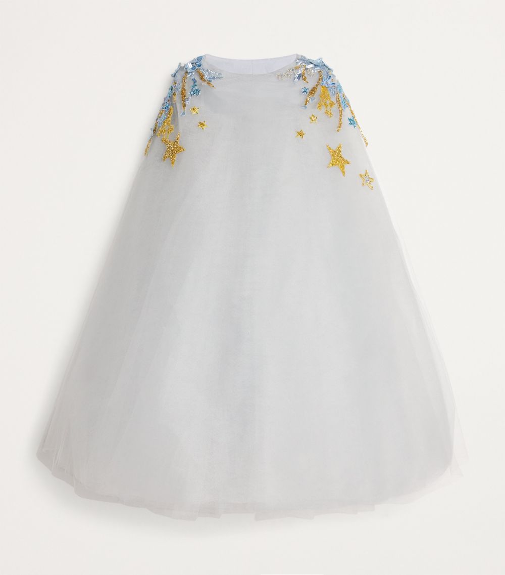 Mischka Aoki Kids Mischka Aoki Kids Tulle Embellished Dress (6-14 Years)