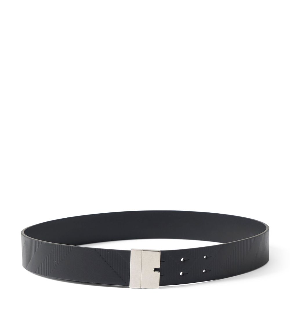 Burberry Burberry Leather Reversible B Cut Belt