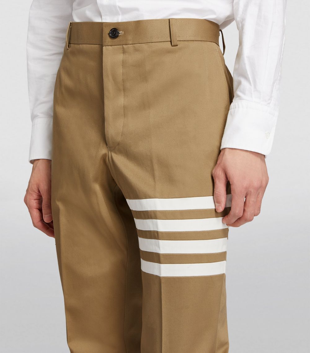 Thom Browne Thom Browne 4-Bar Stripe Chinos