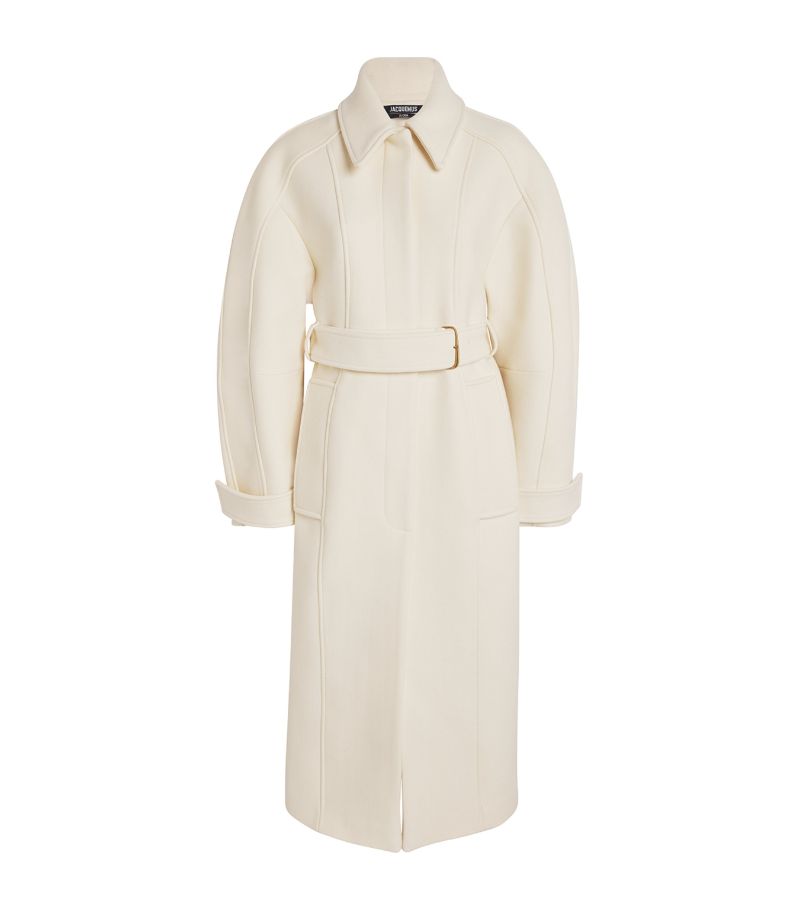 Jacquemus Jacquemus Virgin Wool Bari Trench Coat