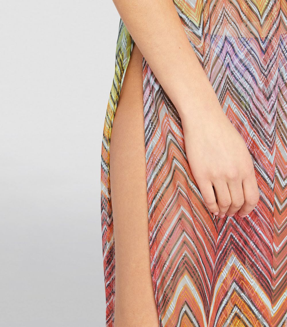 Missoni Missoni Halterneck Zigzag Jumpsuit