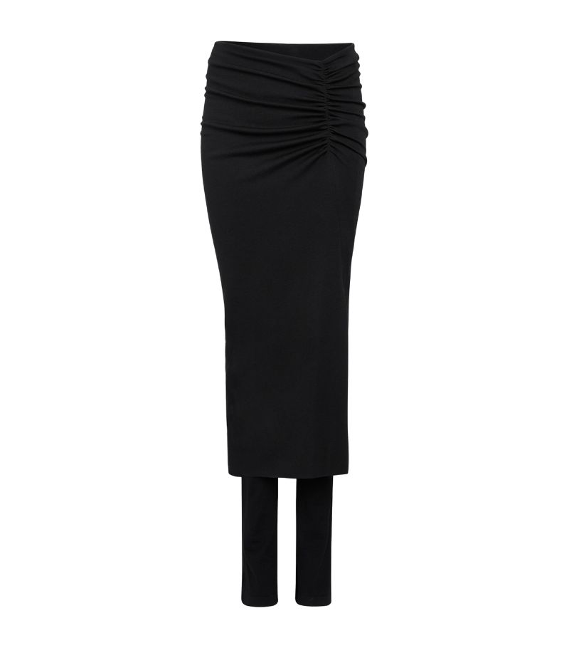 Alaïa Alaïa Merino Wool-Blend Skirt-Trousers