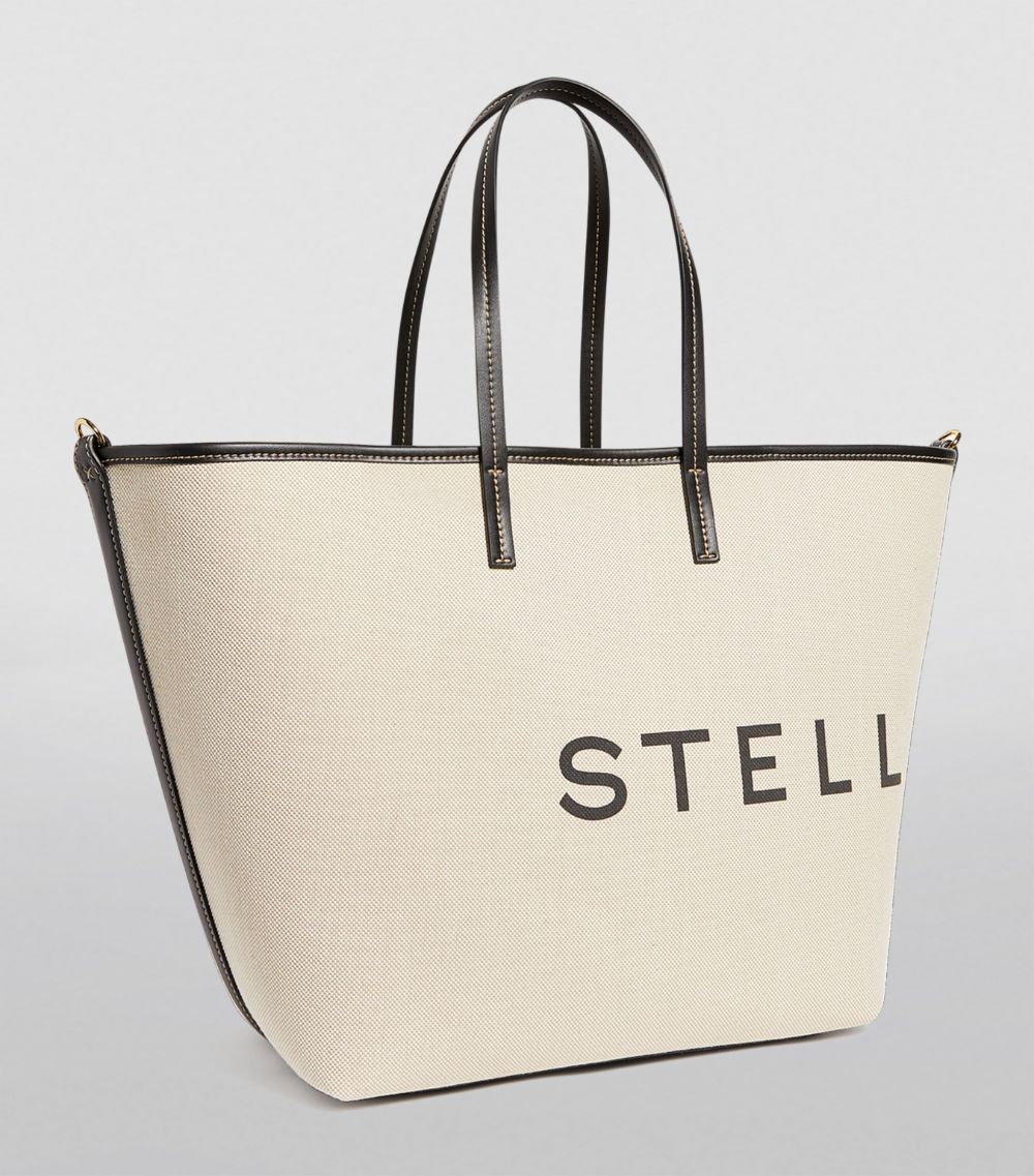 Stella McCartney Stella McCartney Canvas Logo Tote Bag