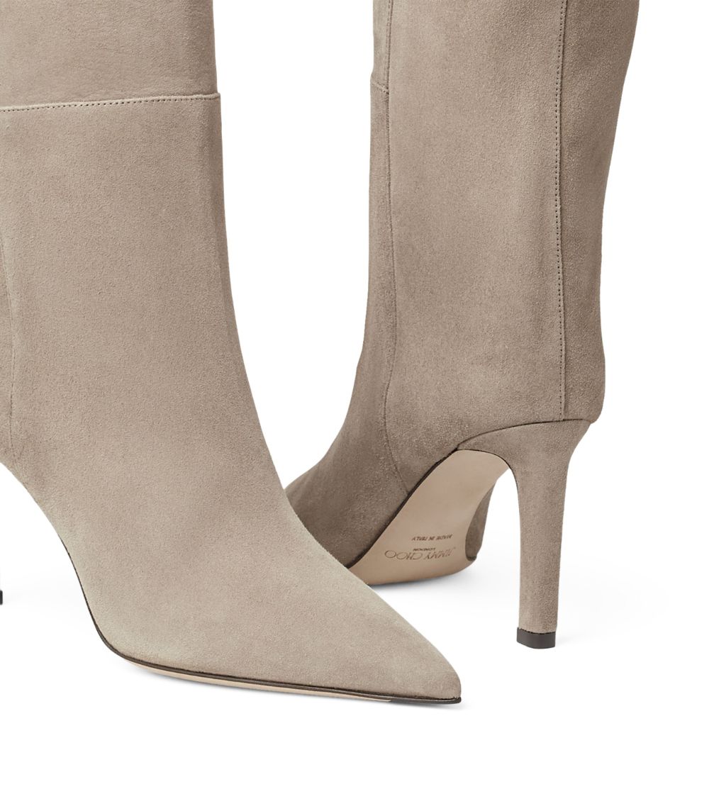 Jimmy Choo Jimmy Choo Alizze 85 Suede Boots