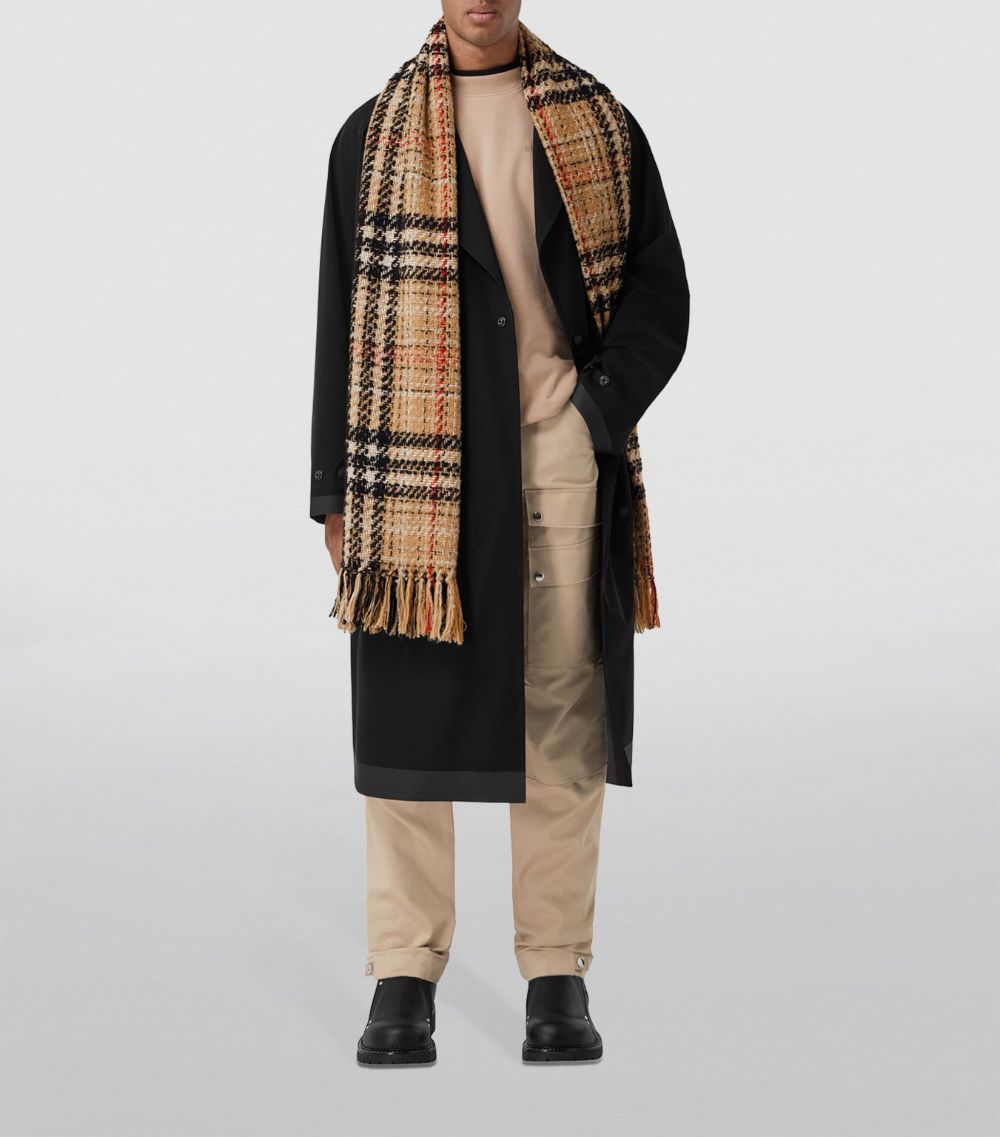 Burberry Burberry Tweed Check Scarf