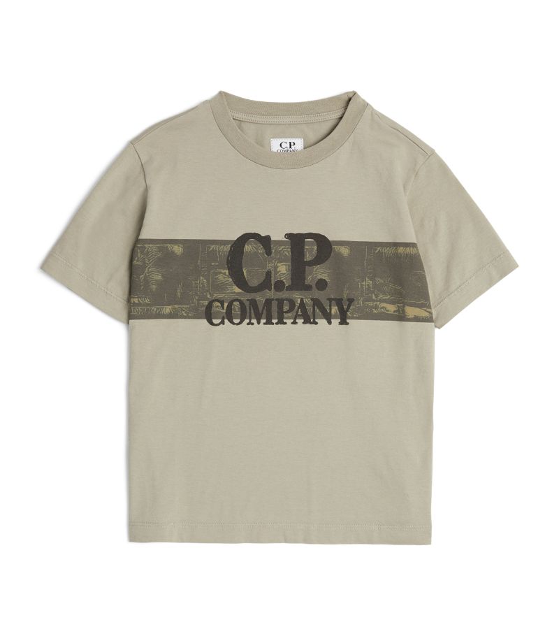 C.P. Company Kids C.P. Company Kids Graphic Logo Print T-Shirt (4-14 Years)