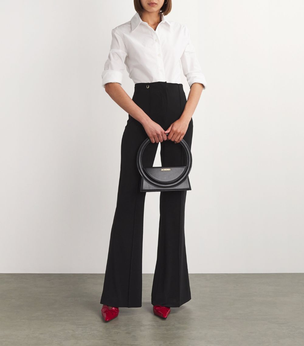 Jacquemus Jacquemus Drapeado Flared Trousers