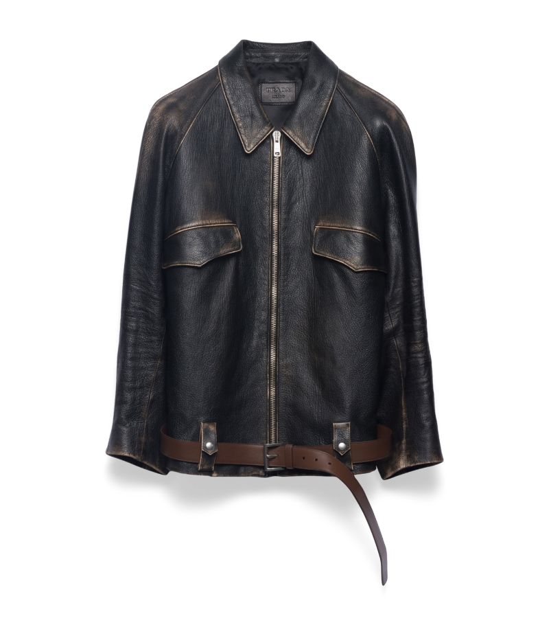 Prada Prada Vintage Leather Jacket