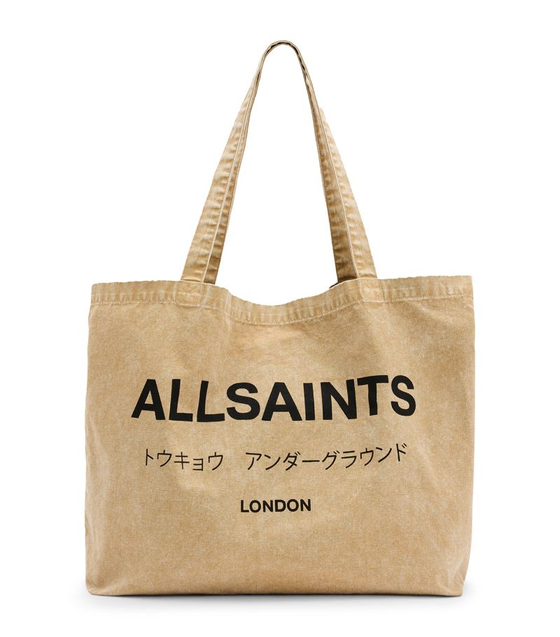 Allsaints Allsaints Cotton Underground Tote Bag