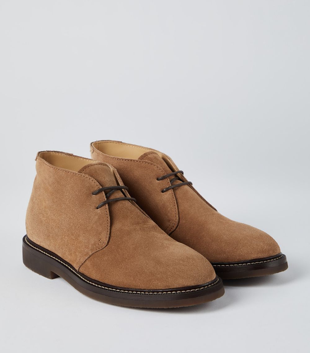 Brunello Cucinelli Brunello Cucinelli Suede Chukka Ankle Boots