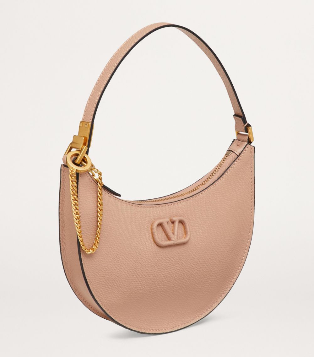 VALENTINO GARAVANI Valentino Garavani Mini Calf Leather Vlogo Signature Shoulder Bag