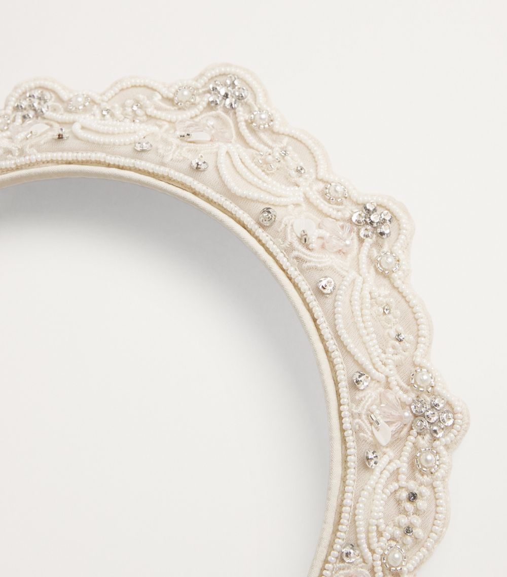 Maison Ava Maison Ava Embellished Tiara Headband