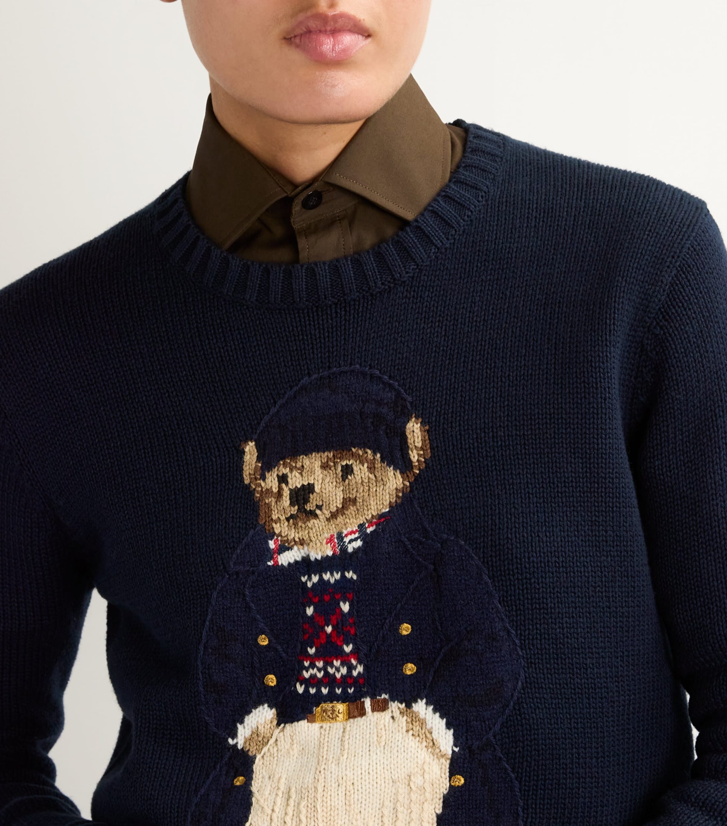 Polo Ralph Lauren Polo Ralph Lauren Cotton Polo Bear Sweater