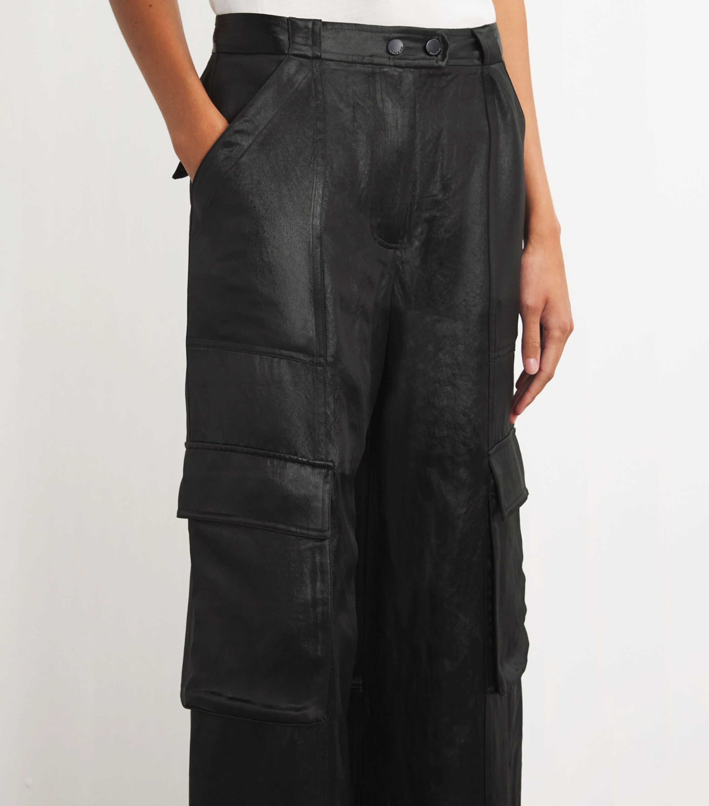 Simkhai Simkhai Satin Will Beatriz Cargo Trousers