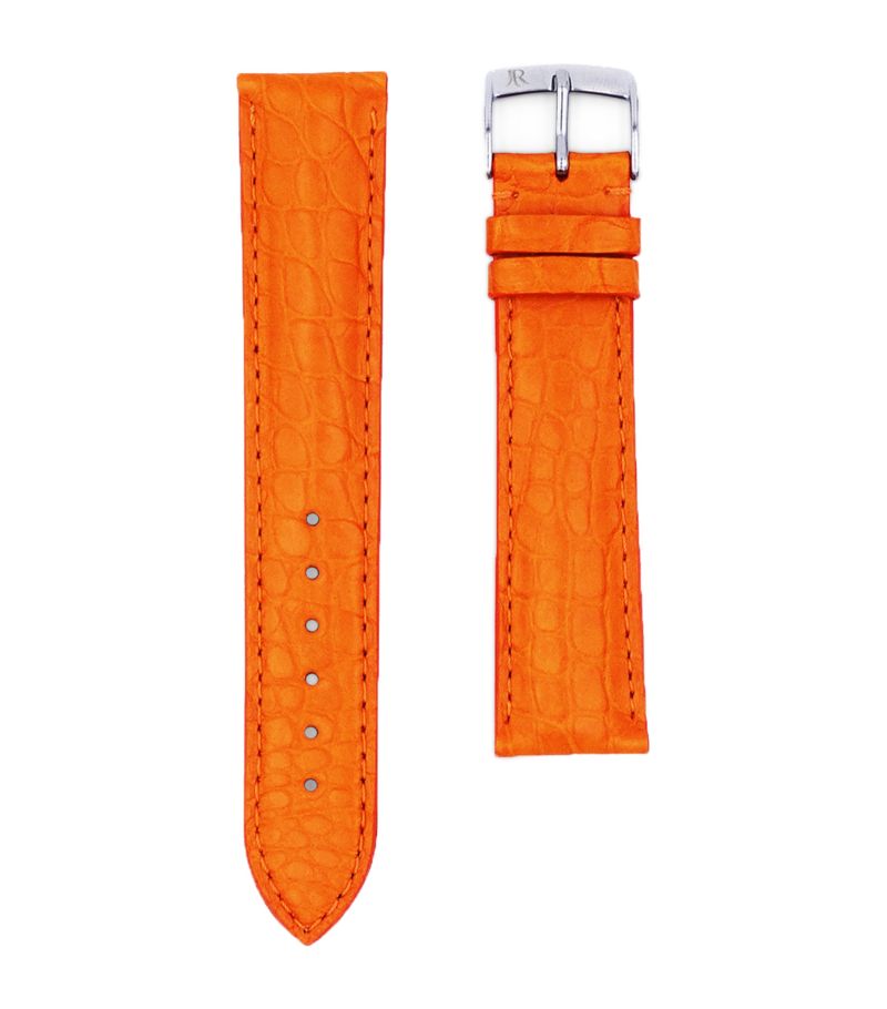 Jean Rousseau Jean Rousseau Classic 3.5 Alligator Leather Watch Strap (14Mm)