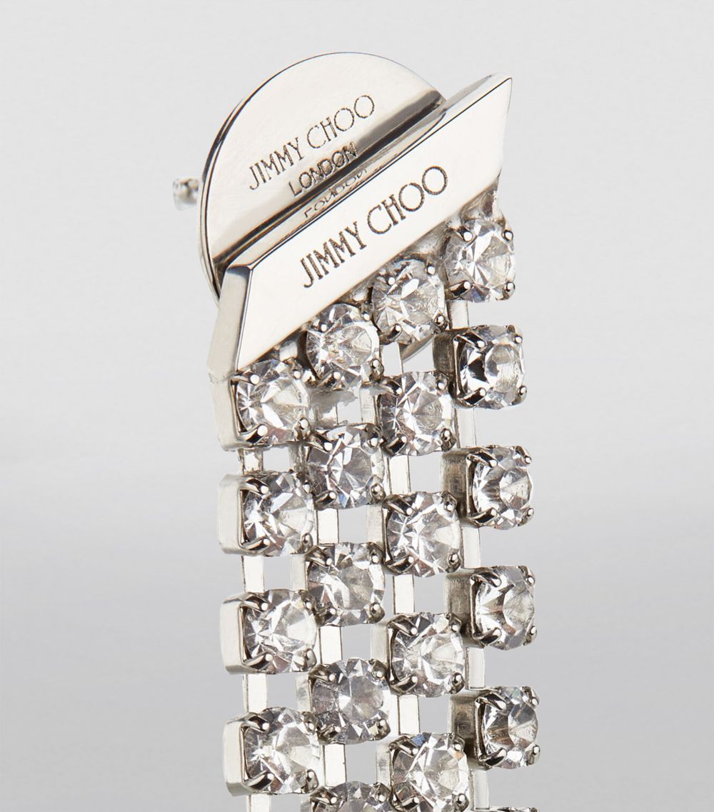 Jimmy Choo Jimmy Choo Crystal Saeda Earrings