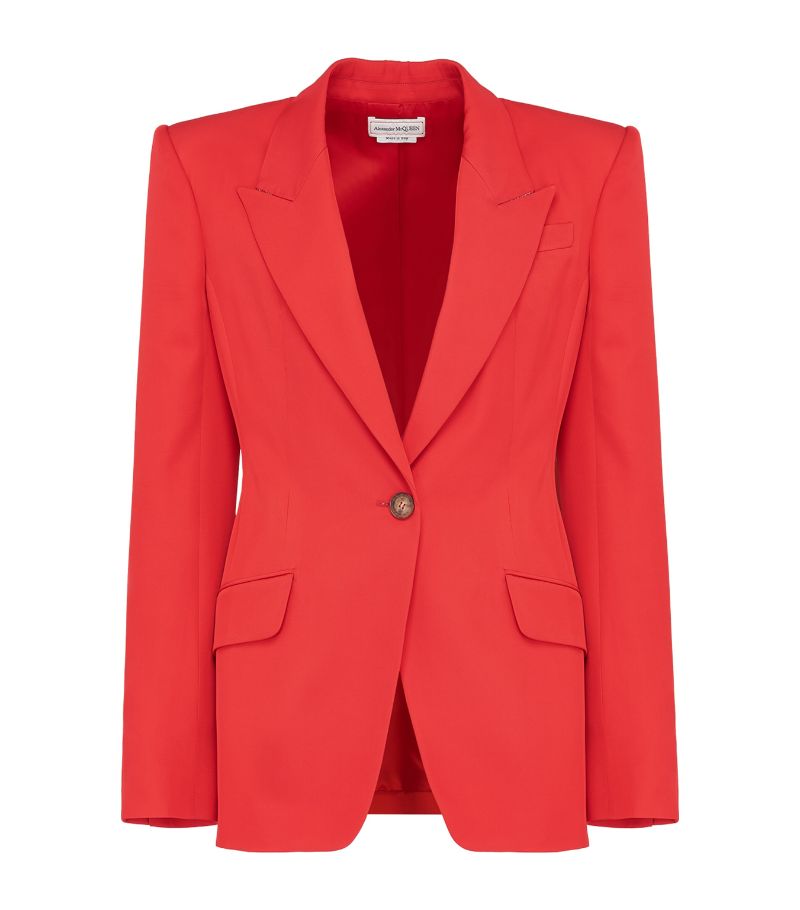 Alexander McQueen Alexander Mcqueen Single-Breasted Blazer