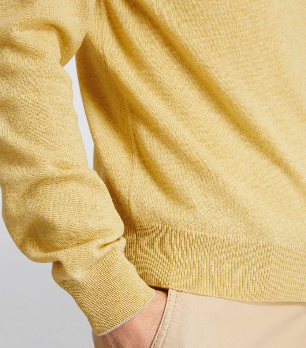Fioroni Cashmere Fioroni Cashmere Cashmere Quarter-Zip Sweater