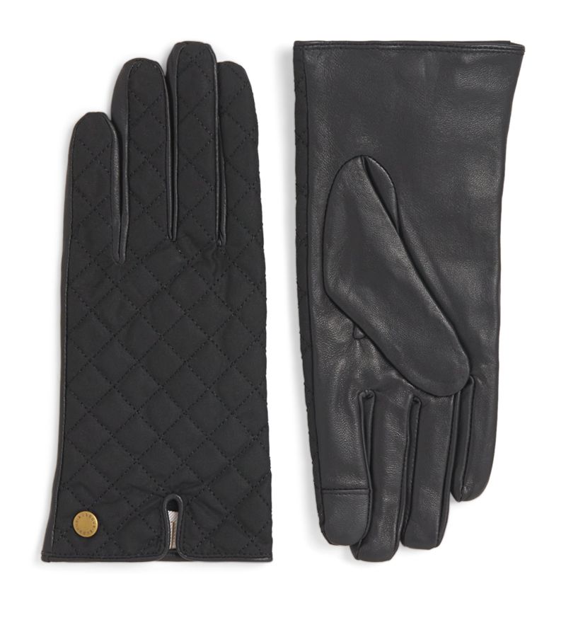 Barbour Barbour Quilted Scarlet Gloves