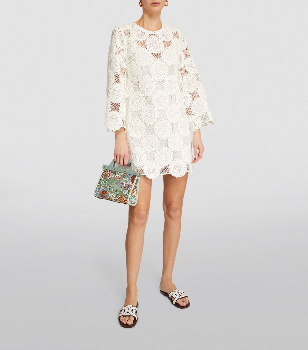 Zimmermann Zimmermann Lace Tunic Mini Dress