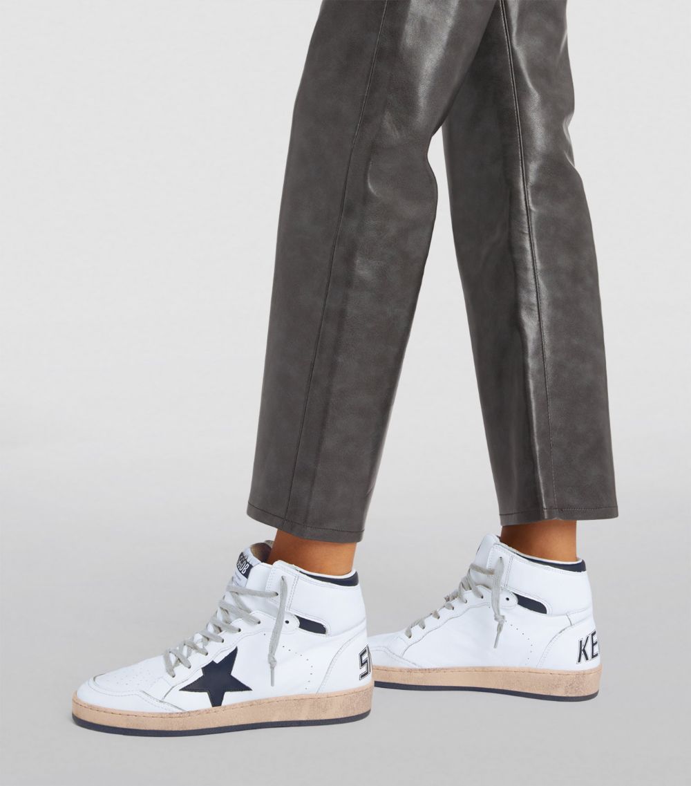 Golden Goose Golden Goose Leather Sky Star Sneakers