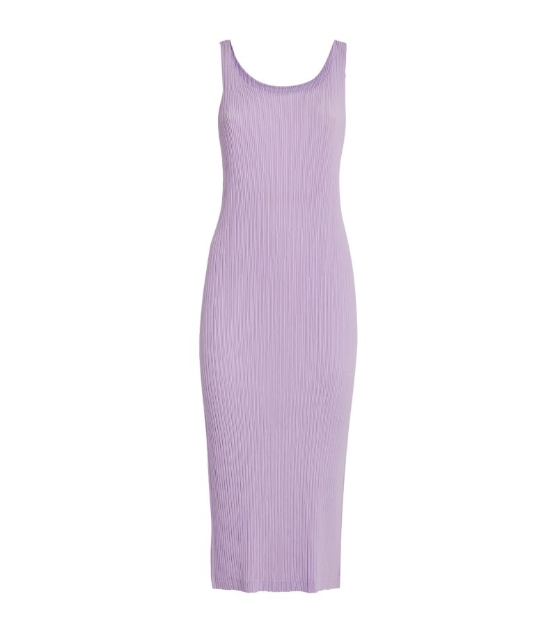 Issey Miyake Issey Miyake Hatching Pleats 2 Midi Dress