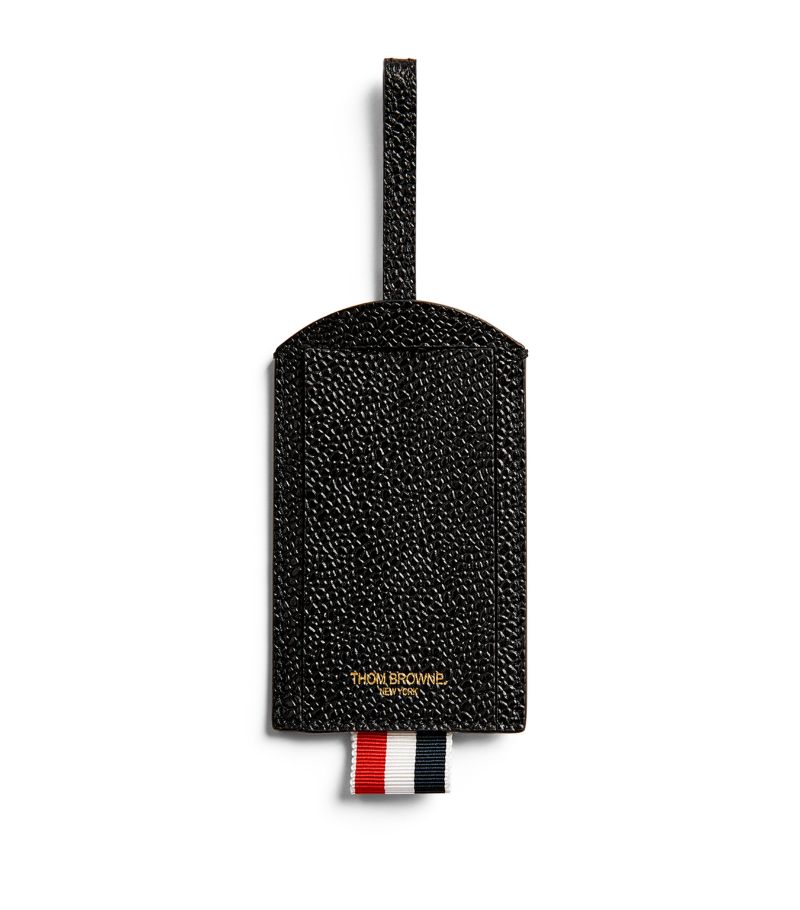 Thom Browne Thom Browne Leather Luggage Tag